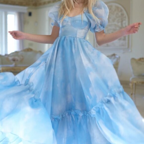 Selkie Ritz Gown - Head in the Clouds - Picture 1 of 6